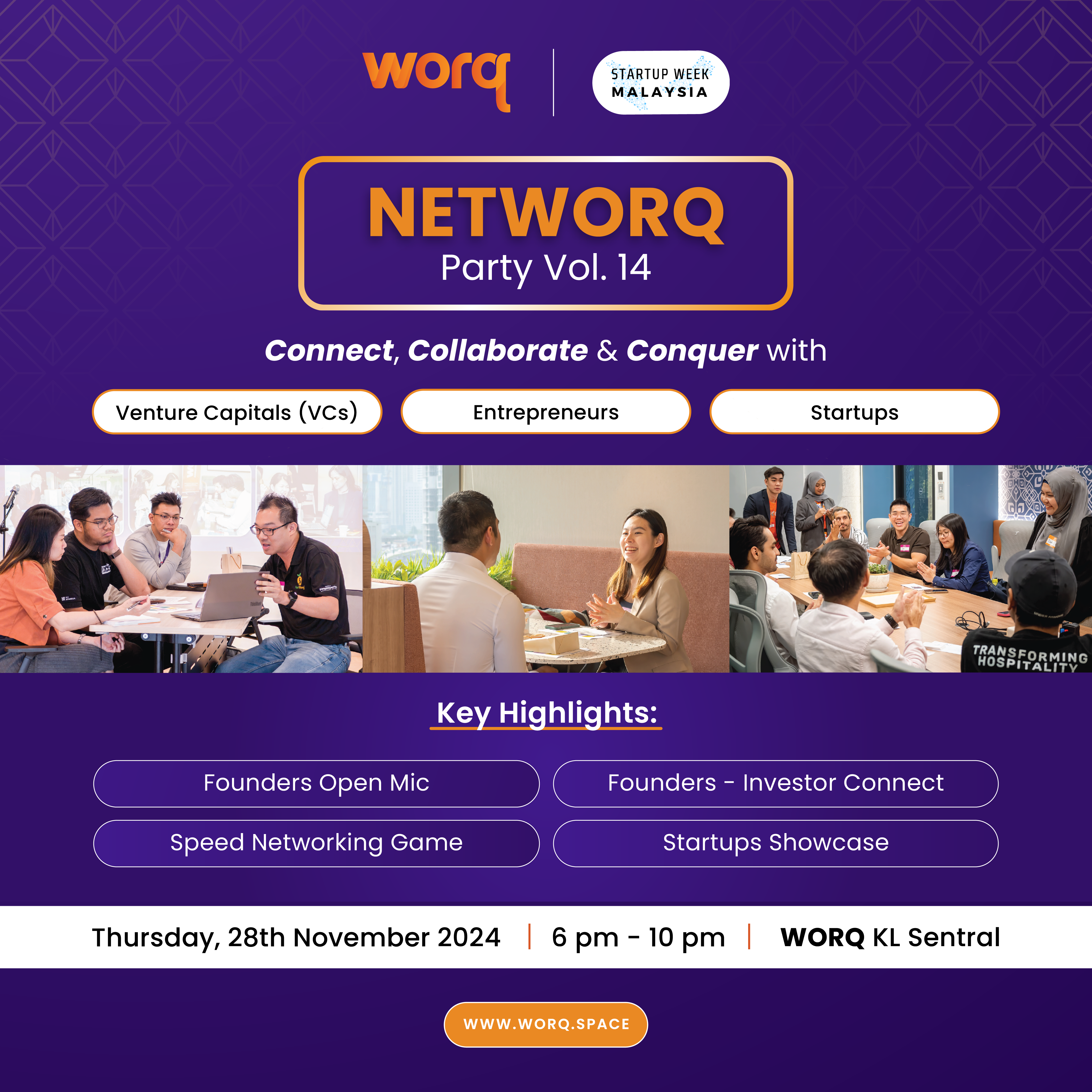 NetWORQ Party Vol. 14 🎉