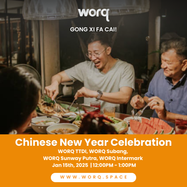 Chinese New Year Celebration at WORQ! 🧧🧨✨