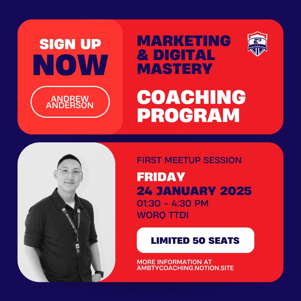 Marketing & Digital Mastery Coaching Program