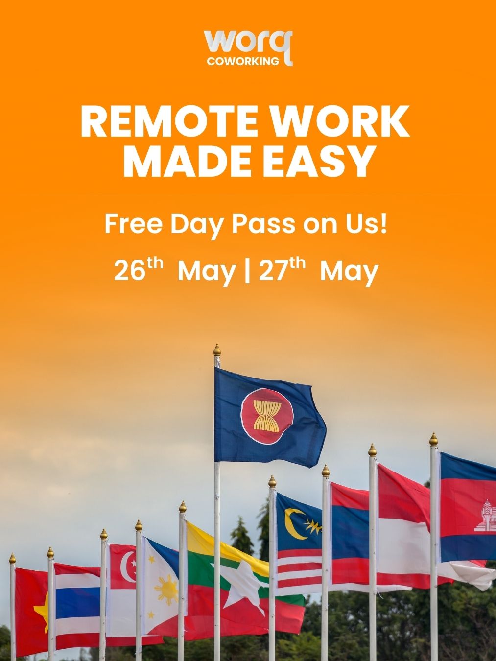 WORQ offers free day passes to support remote work during the ASEAN Summit 2025 road closures